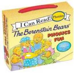 The Berenstain Bears 12-Book Phonics Fun!: Includes 12 Mini-Books Featuring Short and Long Vowel Sounds (I Can Read Phonics)