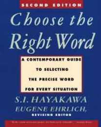 Choose the Right Word: Second Edition