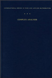 COMPLEX ANALYSIS 3E (International Series in Pure and Applied Mathematics)