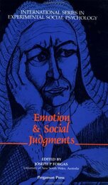 Emotion and Social Judgements (International Series in Social Psychology)