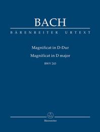 J.S. Bach: Magnificat In D (BWV 243) (Study Score). For 合唱 オーケストラ