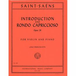 Saint-Saens Camille - Introduction and Rondo Capriccioso Op 28 - Violin and Piano
