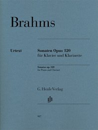 Sonaten op. 120 fuer Klavier und Klarinette