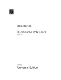 Rumaenische Volkstaenze: fuer Klavier.
