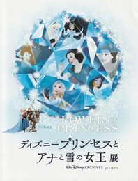 ディズニープリンセスとアナと雪の女王展　[図録]