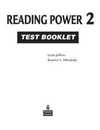 Reading Power (4E) Test Booklet (Reading Power Series)