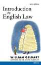 Introduction to English Law (Originally Elements of English Law)