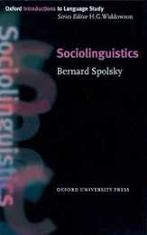 Sociolinguistics (Oxford Introduction to Language Study Series)