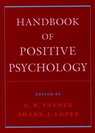 Handbook Of Positive Psychology