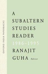 Subaltern Studies Reader 1986-1995 [Paperback] [Dec 01 2000] Ranajit Guha and Guha Ranajit