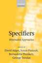 Specifiers: Minimalist Approaches