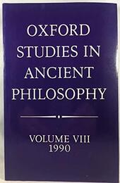 Oxford Studies in Ancient Philosophy 1990 (008)