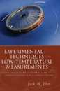 Experimental Techniques for Low-Temperature Measurements: Cryostat Design Material Properties And Superconductor Critical-Current Testing