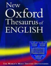 New Oxford Thesaurus of English
