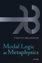 MODAL LOGIC AS METAPHYSICS PAPER