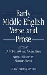 Early Middle English Verse And Prose