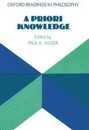 A Priori Knowledge (Oxford Readings In Philosophy)