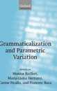 Grammaticalization And Parametric Variation