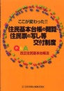 ここが変わった!!住民基本台帳の閲覧・住民票の写し等交付制度