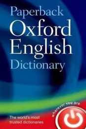 Paperback Oxford English Dictionary 7/E