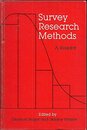 Survey Research Methods: A Reader