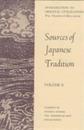Sources of Japanese Tradition (Records of Civilization Sources & Study S)