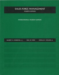 Sales Force Management (World Student S.)
