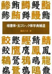 楷書体・太ゴシック体字典補遺
