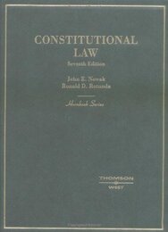 Constitutional Law (Hornbook Series)