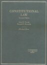 Constitutional Law (Hornbook Series)