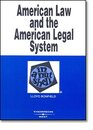 American Law And the American Legal System in a Nutshell (Nutshell Series)