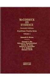 McCormick on Evidence (Practitioner Treatise)