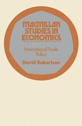 International Trade Policy (Study in Economics)