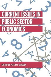 Current Issues in Public Sector Economics (Current Issues in Economics)