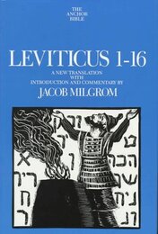 Levitucus 1-16 (Anchor Bible)