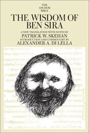 Wisdom of Ben Sira (Anchor Bible)