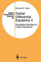 Partial Differential Equations: Qualitative Studies of Linear Equations (002) (Applied Mathematical Sciences)