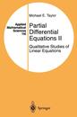Partial Differential Equations: Qualitative Studies of Linear Equations (002) (Applied Mathematical Sciences)