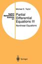 Partial Differential Equations III: Nonlinear Equations (003) (Applied Mathematical Sciences)