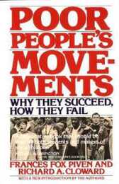 Poor People's Movements: Why They Succeed How They Fail