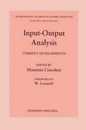 Input-output Analysis (International Studies in Economic Modelling)