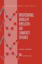 Spatiotemporal Models of Population and Community Dynamics (Population and Community Biology Series 21)
