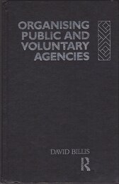 Organising Public and Voluntary Agencies