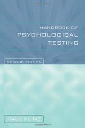 Handbook of Psychological Testing