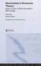 Uncertainty in Economic Theory (Routledge Frontiers of Political Economy)