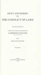 Conflict of Laws