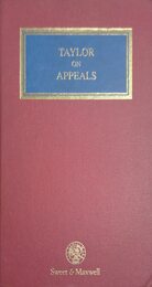Taylor on Appeals (Criminal Law Library)