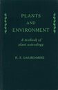 Plants and Environment: A Textbook of Plant Autecology