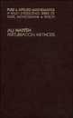 Perturbation Methods (Pure and Applied Mathematics)