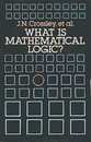 What Is Mathematical Logic? (Dover Books on Mathematics)